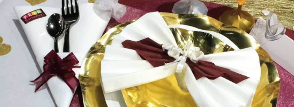 Decoration de table pour mariage, baptême, anniversaire