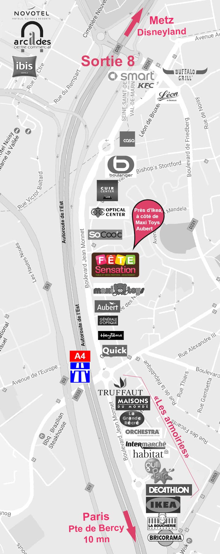 Magasin de fete, Fête Sensation Paris Est, Villiers sur Marne Magasin de fete, Fête Sensation Paris Est, Villiers sur Marne