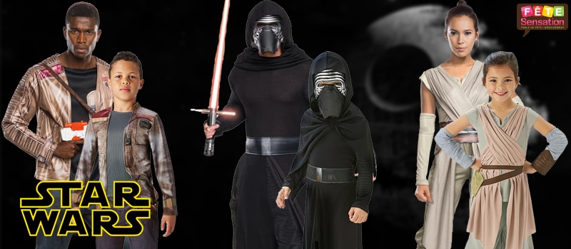 Déguisements star wars adultes et enfants