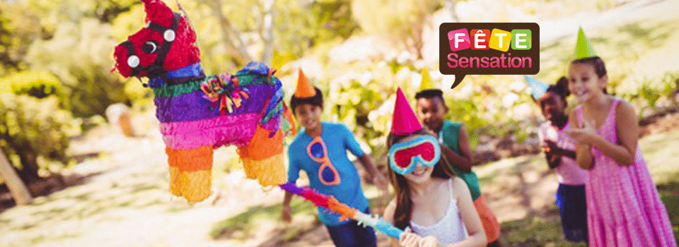 Anniversaire pinata et guirlandes enfants