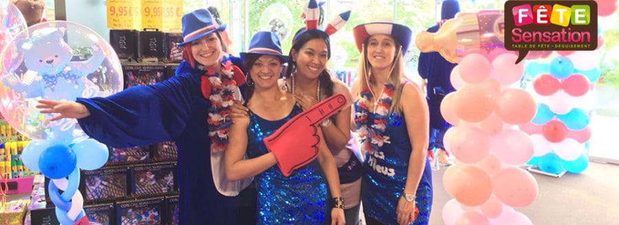 Supportrice equipe France