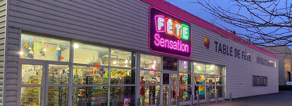 Grand magasin de fête Oise 60 : articles de fête, déguisement, table..