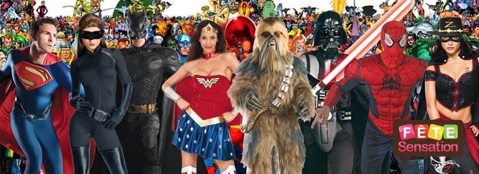 Louer votre costume de super-héros - Adultes & Enfants