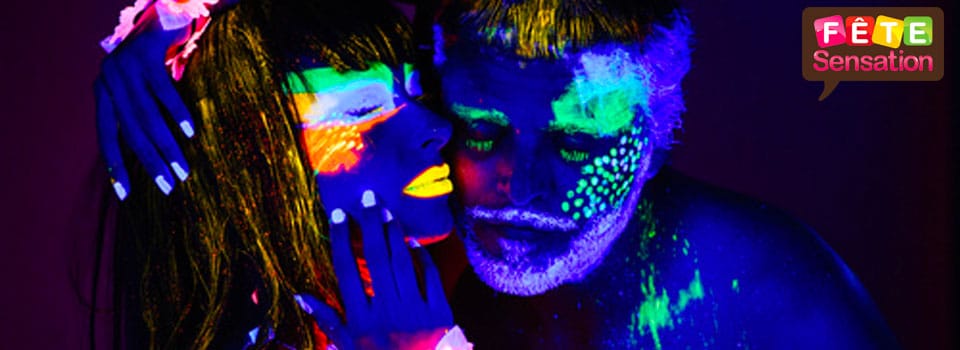 Maquillage fluo