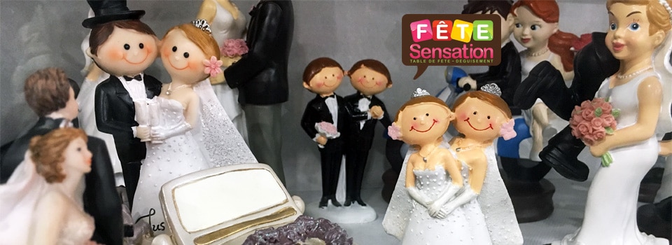 Figurines Mariage