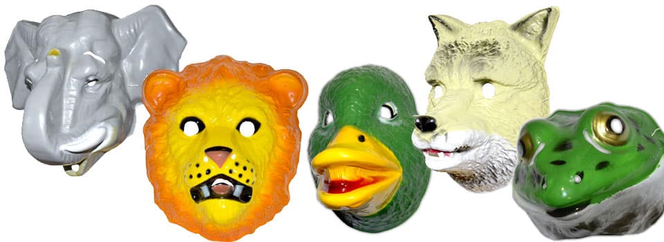 Masques animaux pour enfants