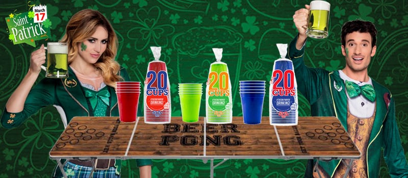 BEER-PONG SAINT PATRICK