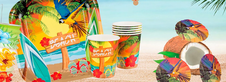 vacances d'été theme hawai