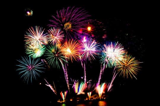 Feu d'artifice pour réussir sa soirée du nouvel an