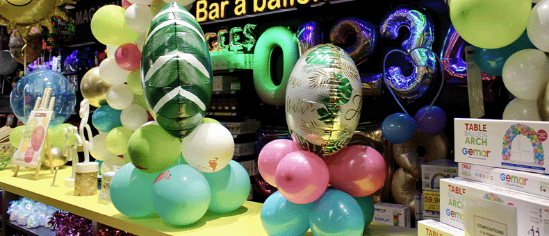 Ballons hélium, un large choix de ballons pour toutes les occasions!