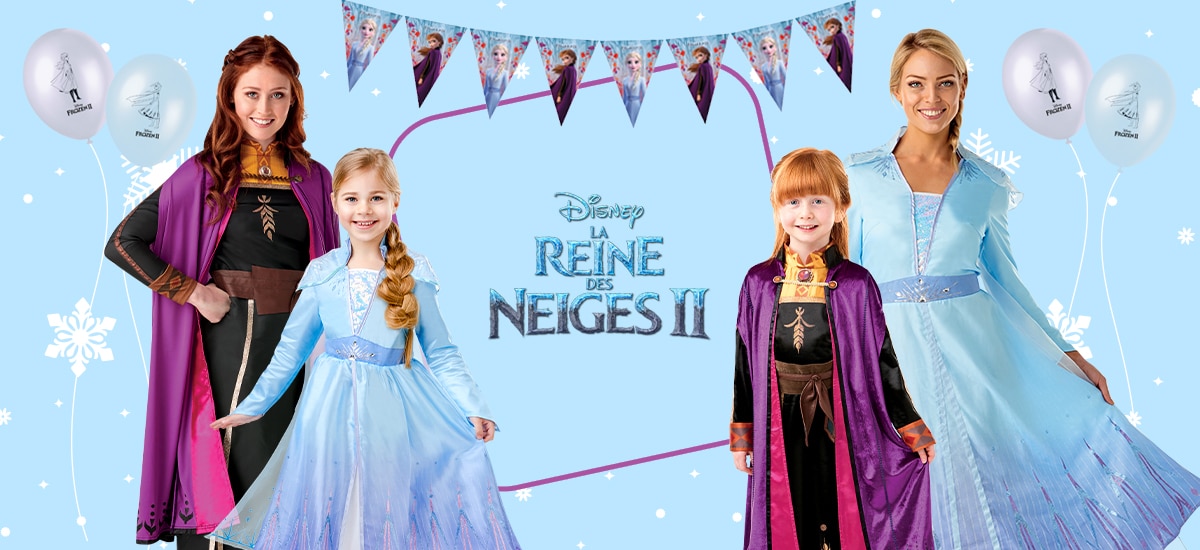 Déguisement reine des neiges