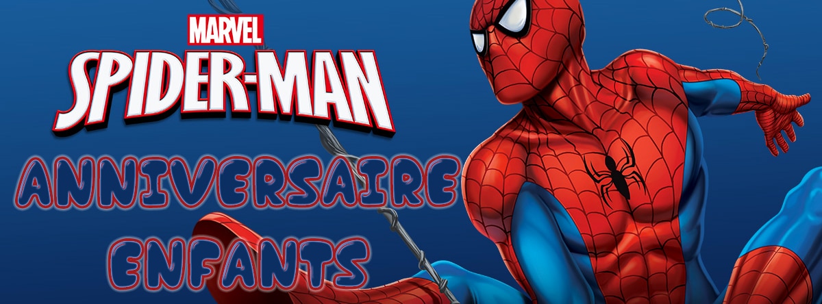déco anniversaire spiderman