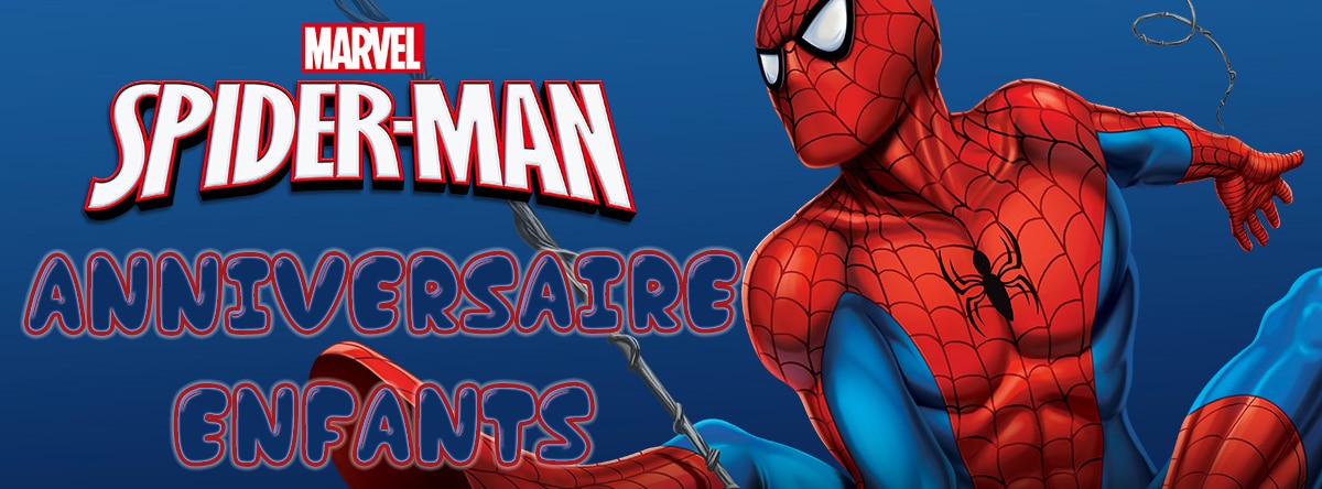 déco anniversaire spiderman