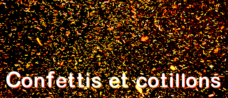 confettis et cotillons