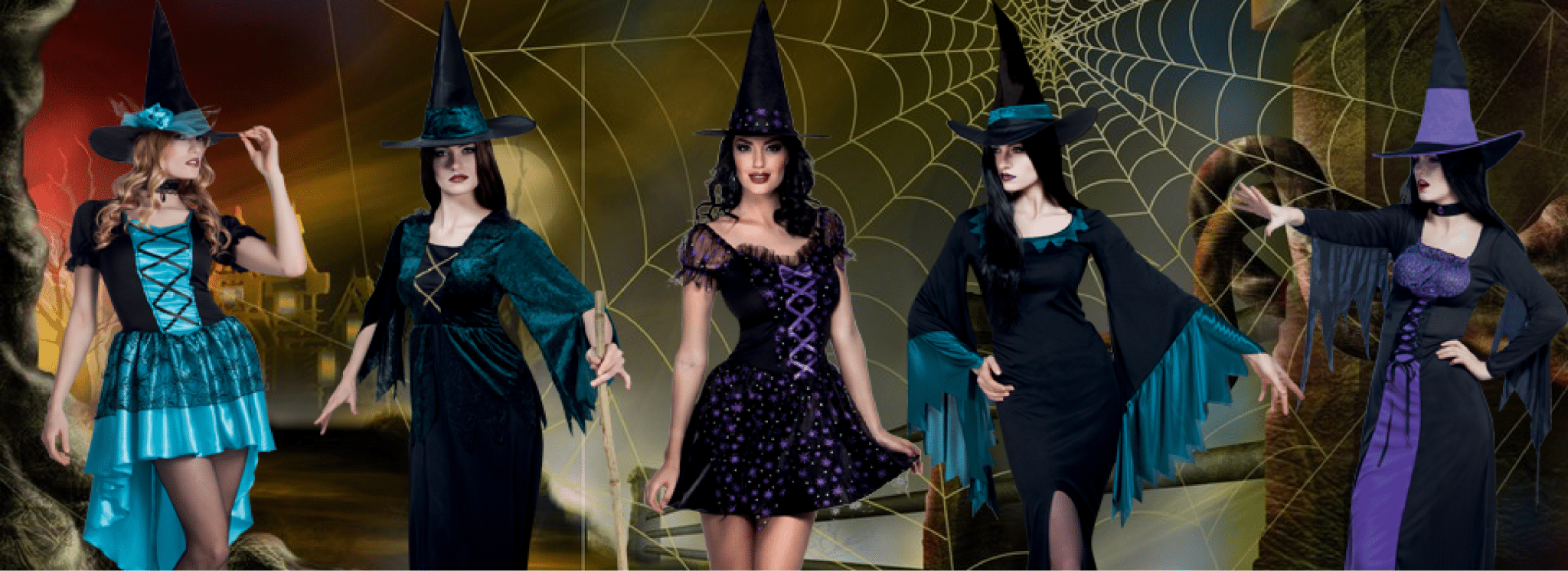 Déguisement femme halloween sorcière